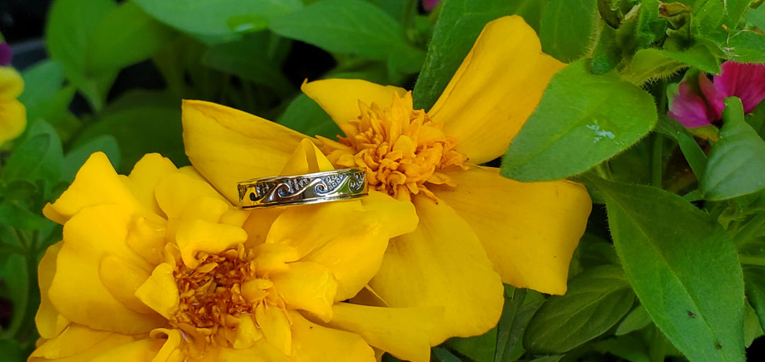 AMD1311-A-AMD1311-C-AMD1311-B Assorted Sterling Silver Pinky-Toe Band Rings and Sculpted Ocean Wave Rings - Ring - Alexa Martha Designs   9869990953264