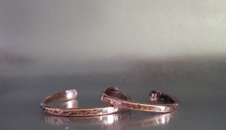 Handmade 6 Gauge BIGGA Bangle by Alexa Martha - Cuff Bangle - Alexa Martha Designs