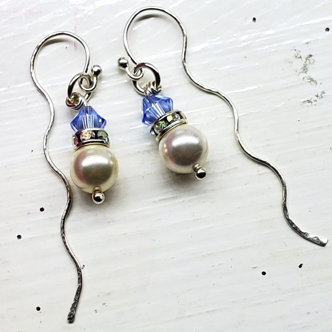 AMD1301-5-AMD1301-2-AMD1301-3-AMD1301-4-AMD1301 Ergonomic Crystal Pearl Wavy Ear Threaders - Earrings - Alexa Martha Designs   9641867051312