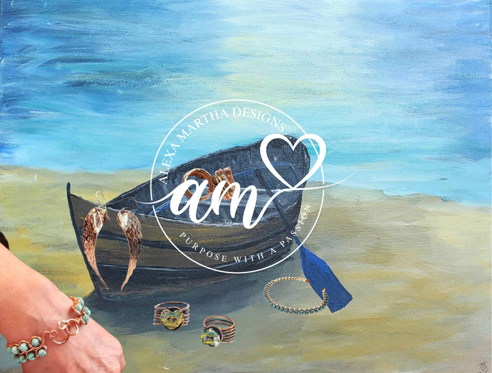 AMDP1000-AMDP1000-2-AMDP1000-3 Acrylic Painting Fear Not For I am With You 16x20 inches - Acrylic Painting - Alexa Martha Designs   8605126754608