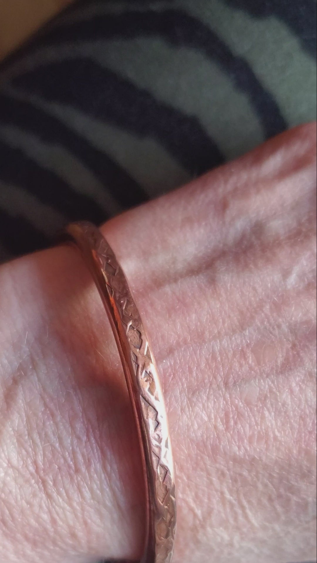 Handmade 6 Gauge BIGGA Bangle by Alexa Martha