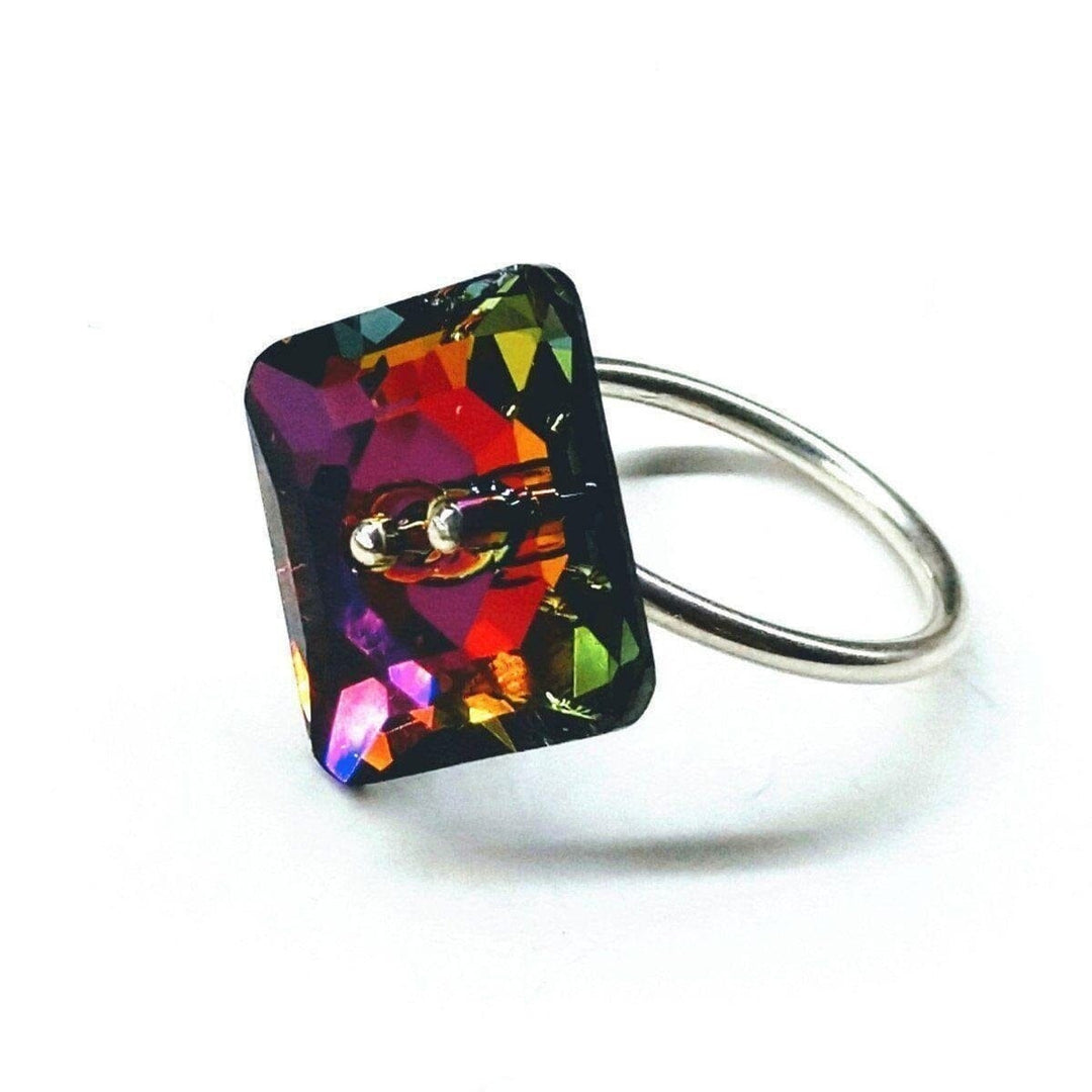 AMD1071 As Seen On TITUSS BURGESS and ASIA MONET RAY Volcano Crystal Button Ring - Ring - Alexa Martha Designs   6378715844