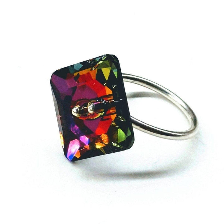 AMD1071 As Seen On TITUSS BURGESS and ASIA MONET RAY Volcano Crystal Button Ring - Ring - Alexa Martha Designs   6378715844