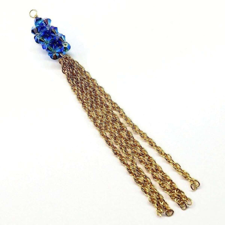 AMD1047-AMD1047-2-AMD1047-3-AMD1047-4-AMD1047-5 Sparkly Crystal Barrel Gold Filled Tassel Necklace in Selected Colors - Necklace - Alexa Martha Designs   1100164497455