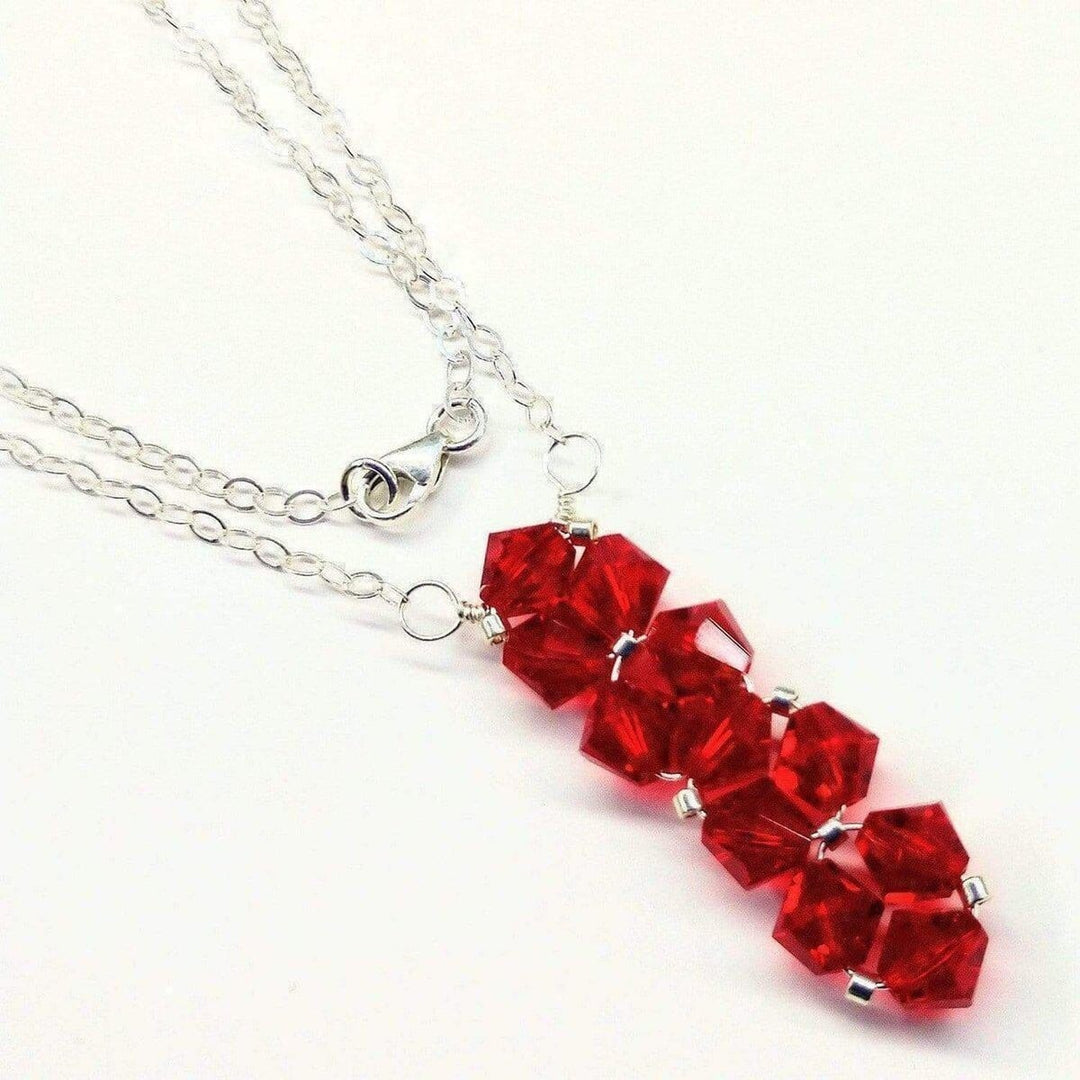 AMD1101-AMD1101-4-AMD1101-8-AMD1101-6-AMD1101-5 Handmade Wire Woven Crystal Rock Candy Necklace in Various Colors - Necklace - Alexa Martha Designs   1198963327023