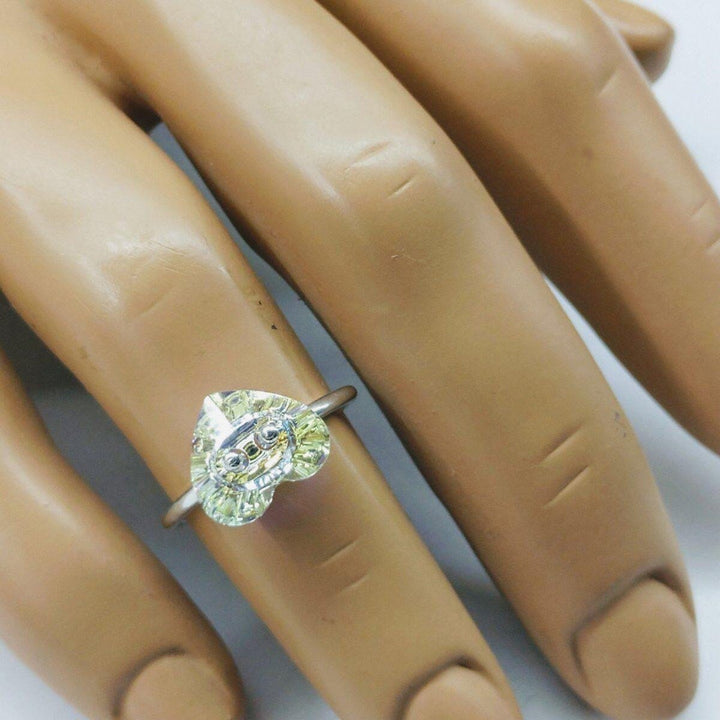 AMD1103-AMD1103-2 Super Sparkly I LOVE YOU Crystal Heart Bling Ring - Rings - Alexa Martha Designs   11847000260