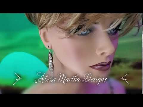 Rhinestone Crystal Chain Fringe Earrings