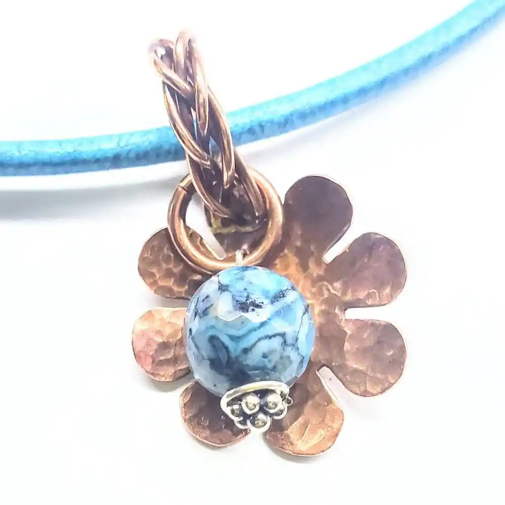 Check out our Braided Wire Bail Pendant with optional Cotton Braided Bolo Chokers