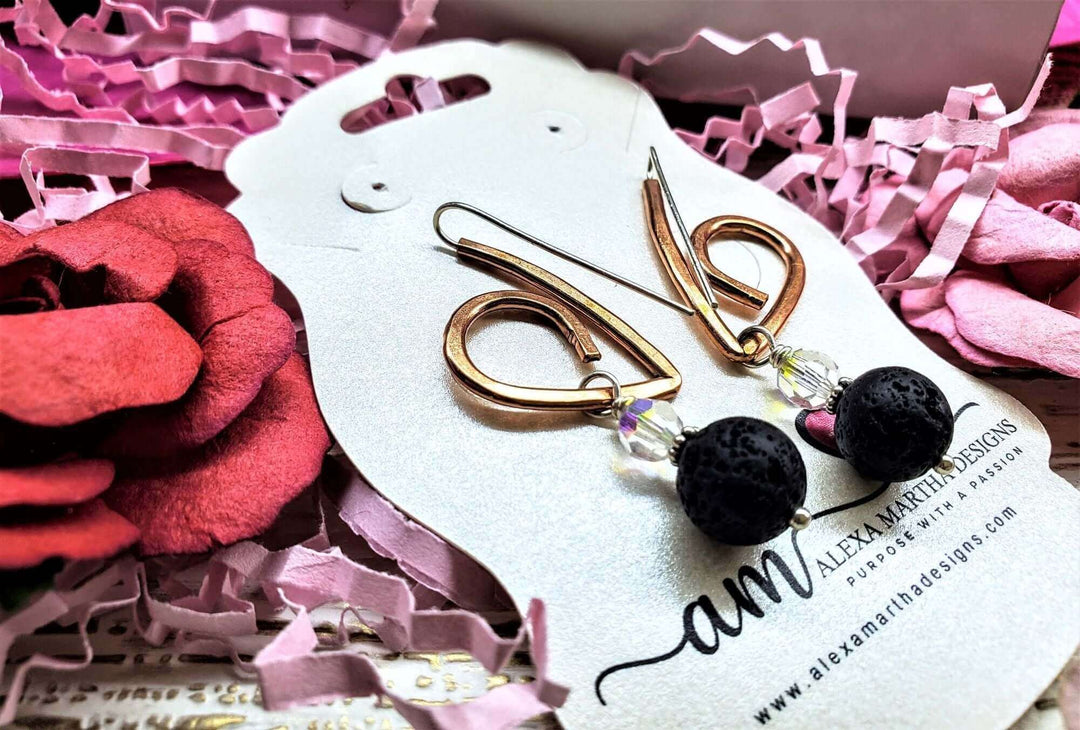 What's Lava Stone and What's the Benefits of wearing Lava Stone Bead Jewelry? - Alexa Martha Designs