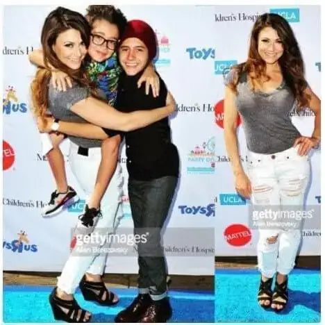 Today One Year Ago at the Emmy's Celebrity Lounge - Alexa Martha Designs