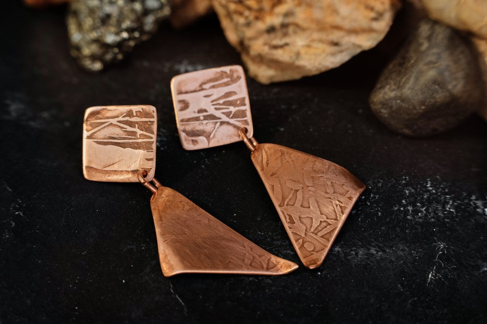 Copper Earing - Copper Jewelry