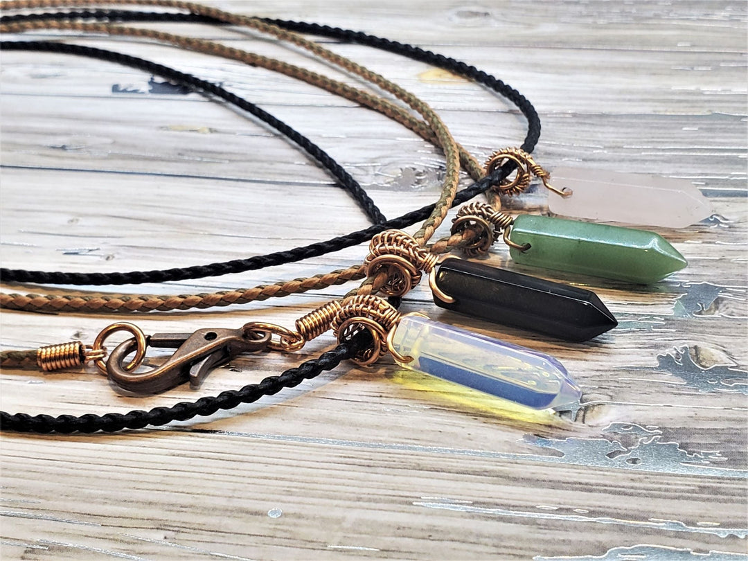 Vegan Friendly Leather Alternative Jewelry - Alexa Martha Designs