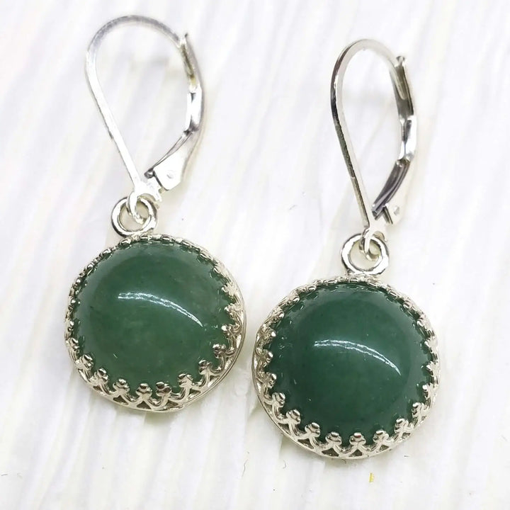 AMD126512mm Aventurine Silver Filigree Dangle EarringsJewelryEarrings$ 58.00Alexa Martha Designs