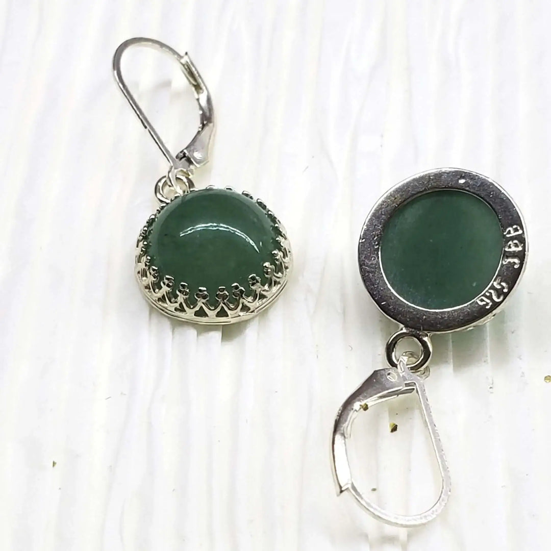 AMD126512mm Aventurine Silver Filigree Dangle EarringsJewelryEarrings$ 58.00Alexa Martha Designs
