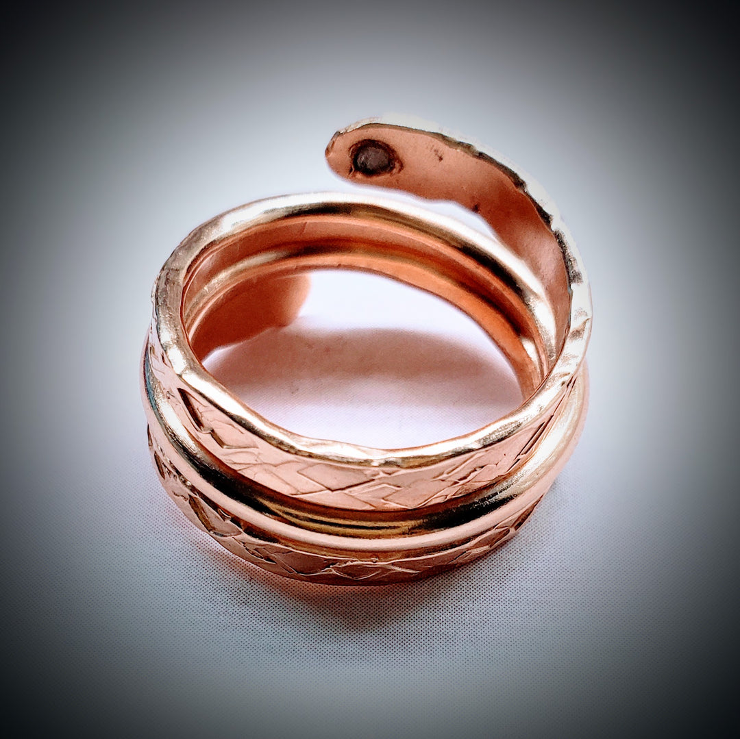 AMD1305-AMD1305-2 Crystal Embedded Wrap Around Ring - Ring - Alexa Martha Designs   
