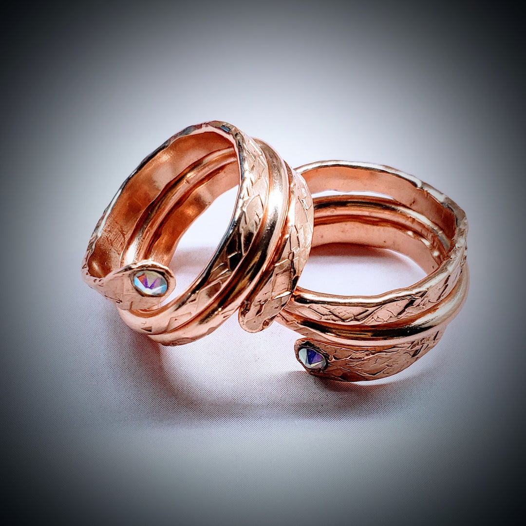AMD1305-AMD1305-2 Crystal Embedded Wrap Around Ring - Ring - Alexa Martha Designs   
