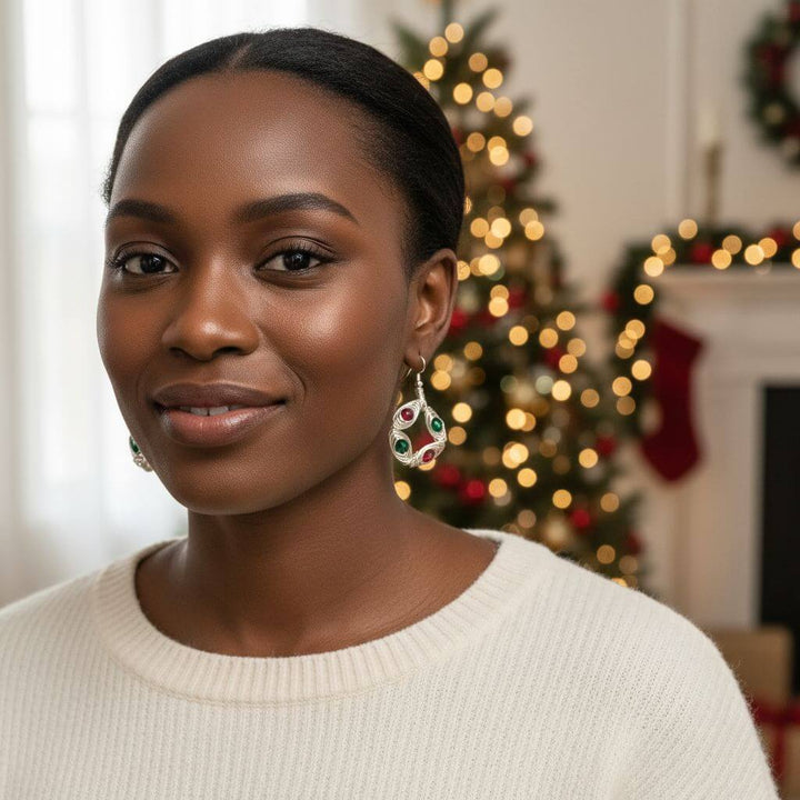 AMD1155-72025 Limited Edition Red and Green Christmas Holiday EarringsJewelryEarrings$ 96.00Alexa Martha Designs