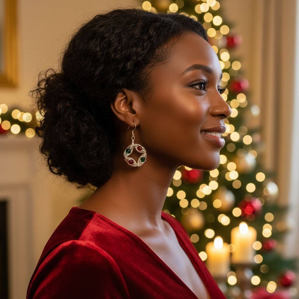 AMD1155-72025 Limited Edition Red and Green Christmas Holiday EarringsJewelryEarrings$ 96.00Alexa Martha Designs