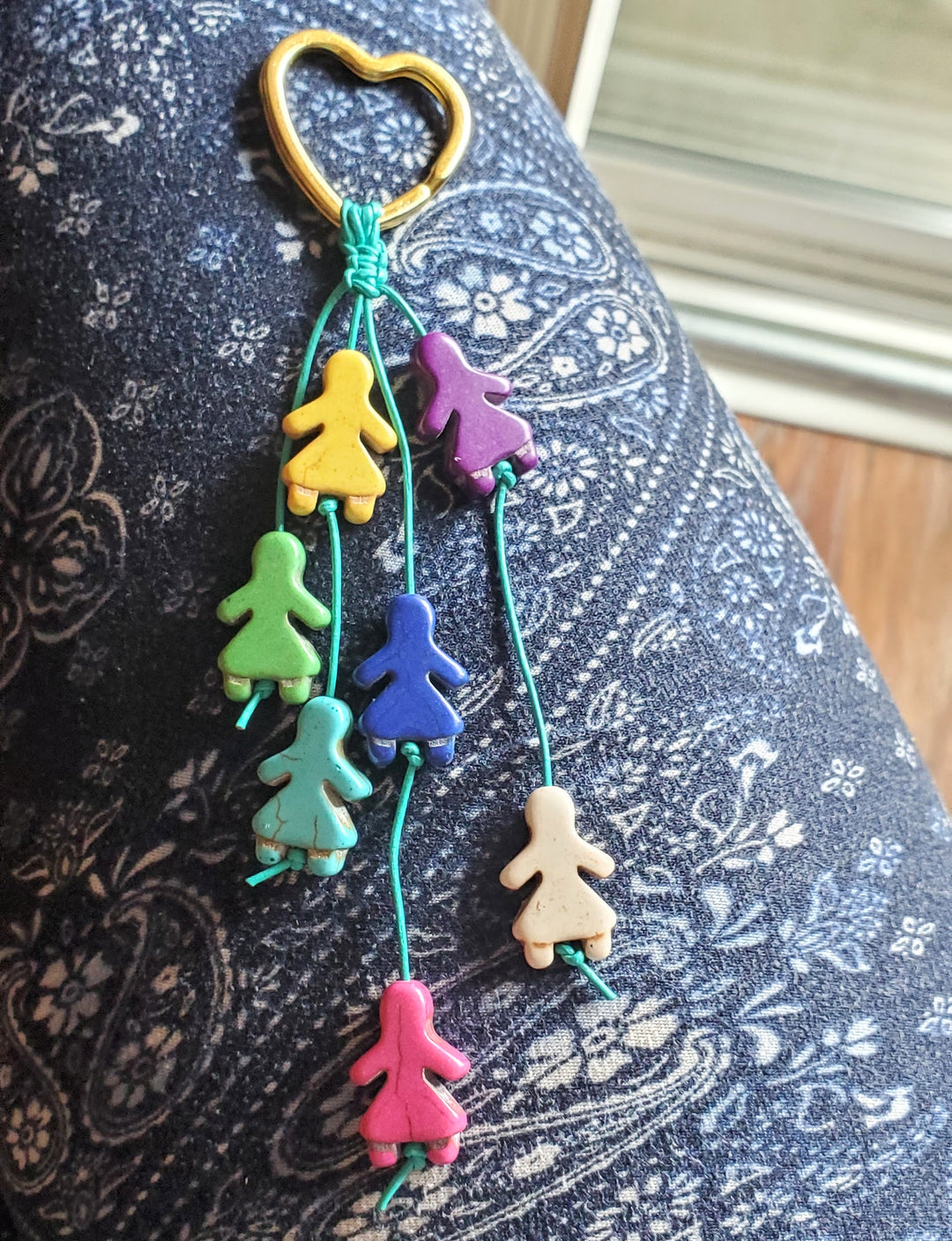 AMD13197 Ceramic Girl Power Heart Key Chain - Limited EditionHandbag & Wallet AccessoriesKey Chain$ 35.00Alexa Martha Designs