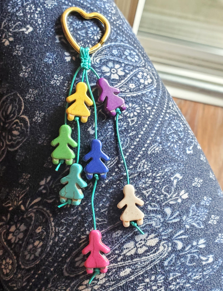 AMD13197 Ceramic Girl Power Heart Key Chain - Limited EditionHandbag & Wallet AccessoriesKey Chain$ 35.00Alexa Martha Designs