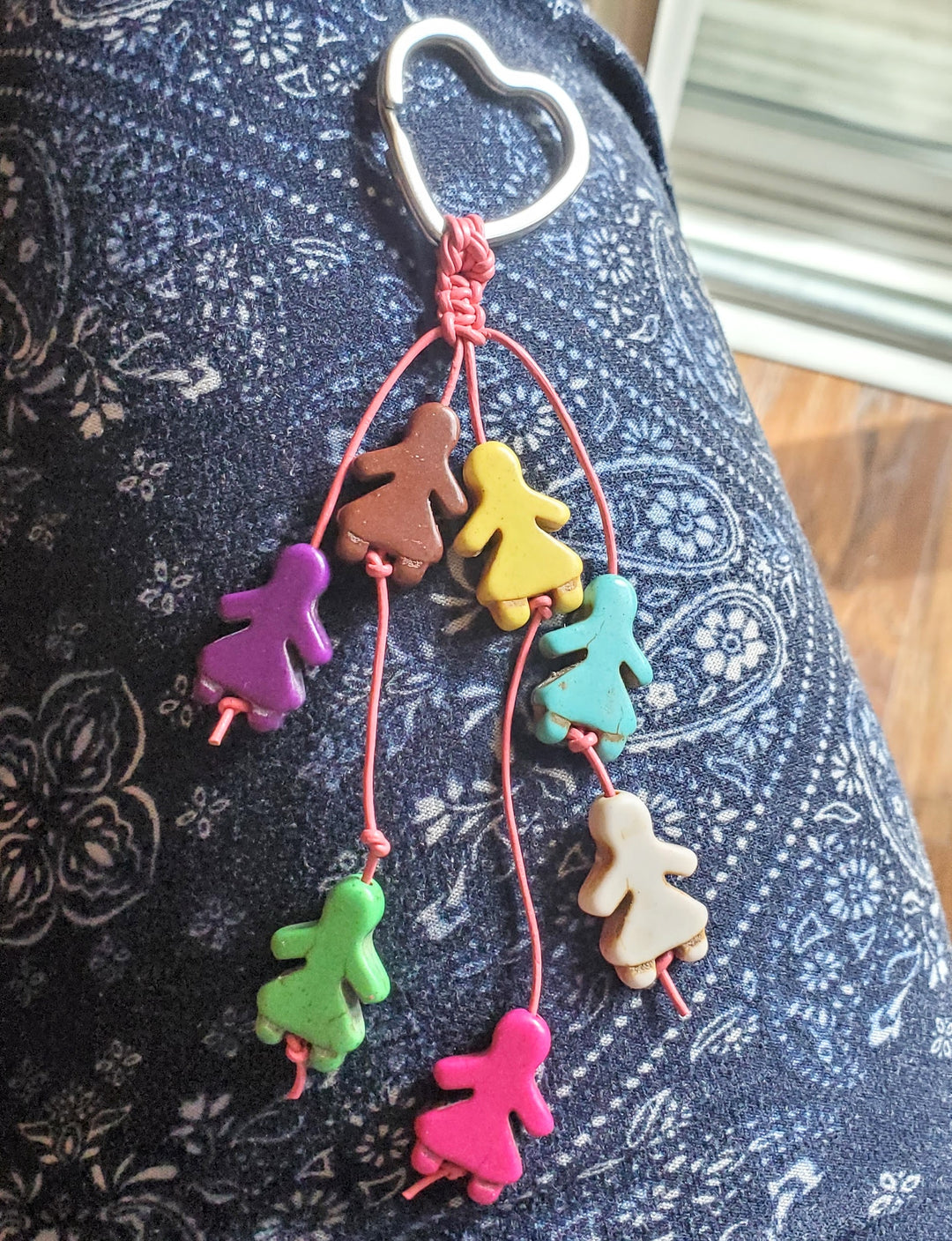 AMD13197 Ceramic Girl Power Heart Key Chain - Limited EditionHandbag & Wallet AccessoriesKey Chain$ 35.00Alexa Martha Designs