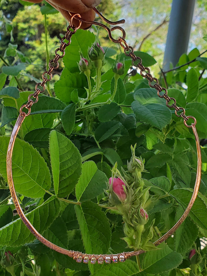 AMD13137th anniversary copper crystal chokerJewelryNecklace$ 69.00Alexa Martha Designs