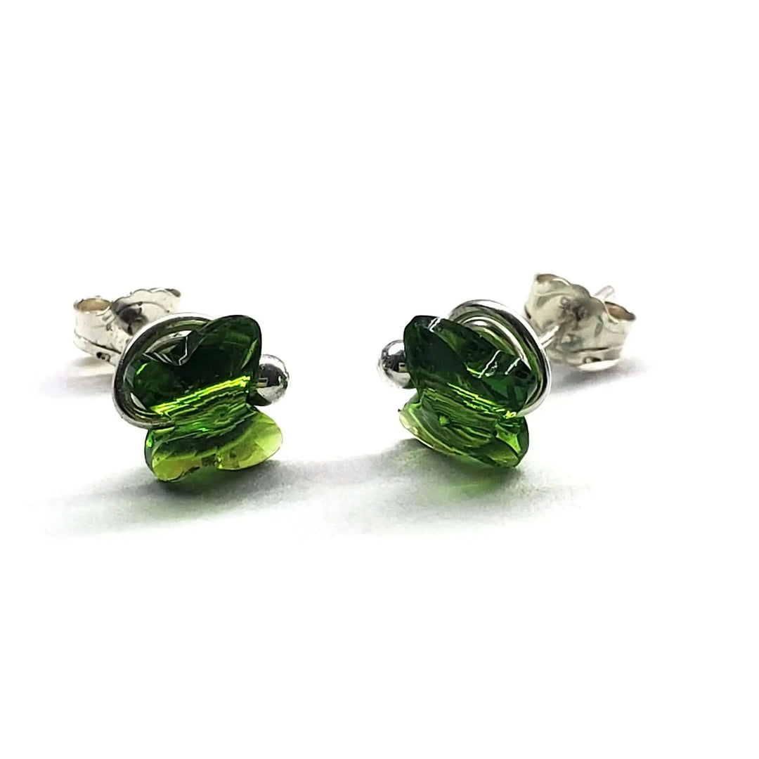 AMD1307-108mm Crystal Butterfly Silver Spiral Stud EarringsJewelryEarrings$ 32.00Alexa Martha Designs