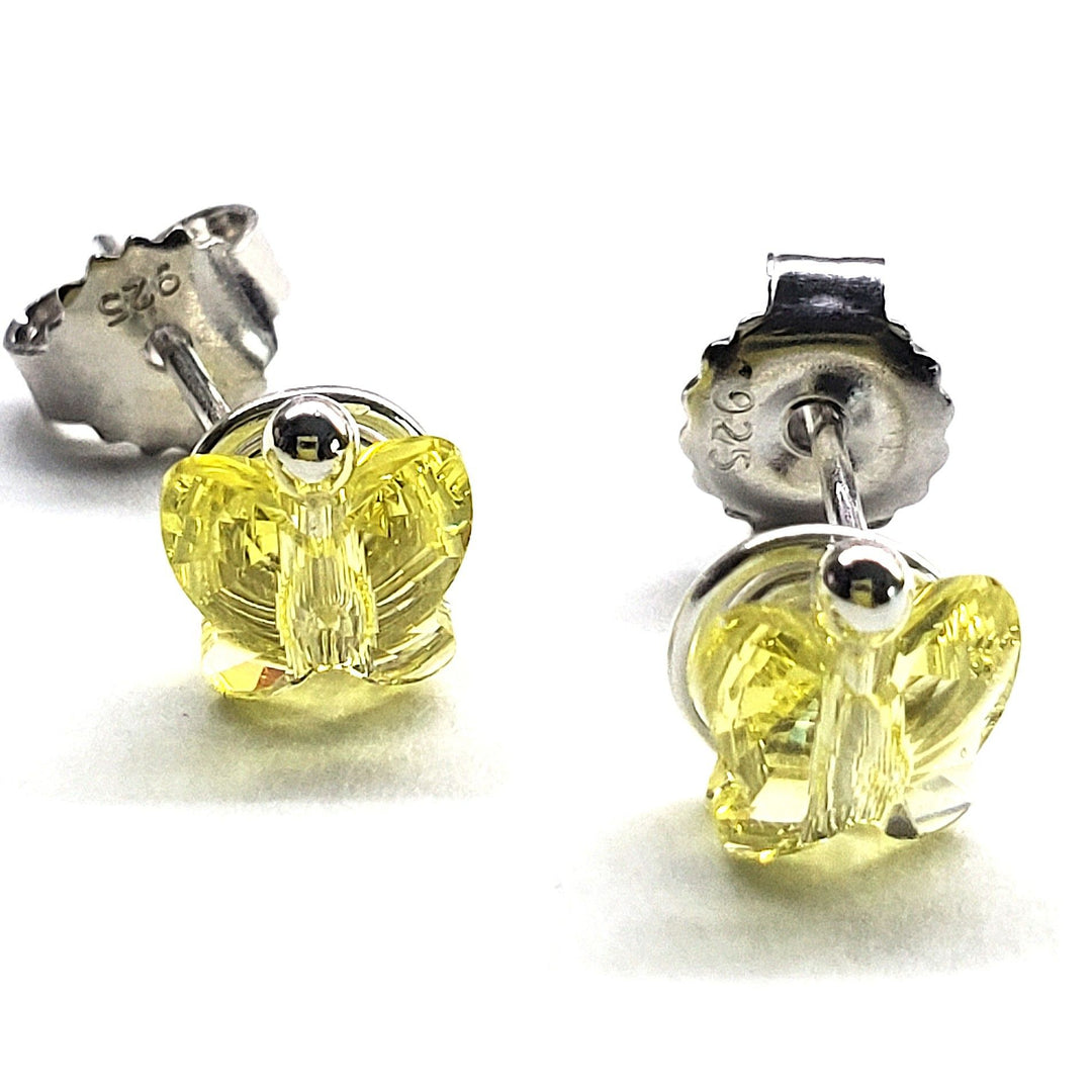 AMD1307-28mm Crystal Butterfly Silver Spiral Stud EarringsJewelryEarrings$ 32.00Alexa Martha Designs