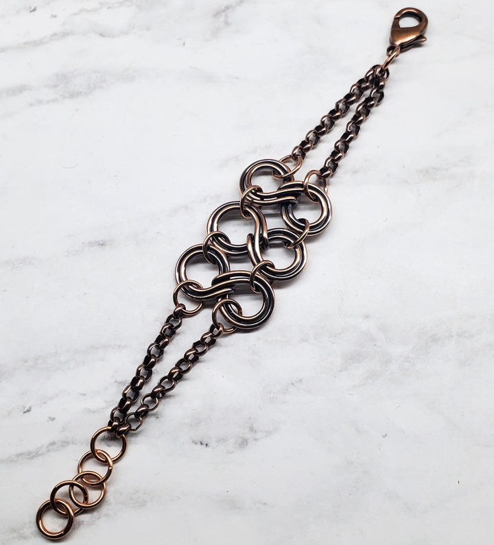 Copper Eternity Bracelet by Alexa Martha