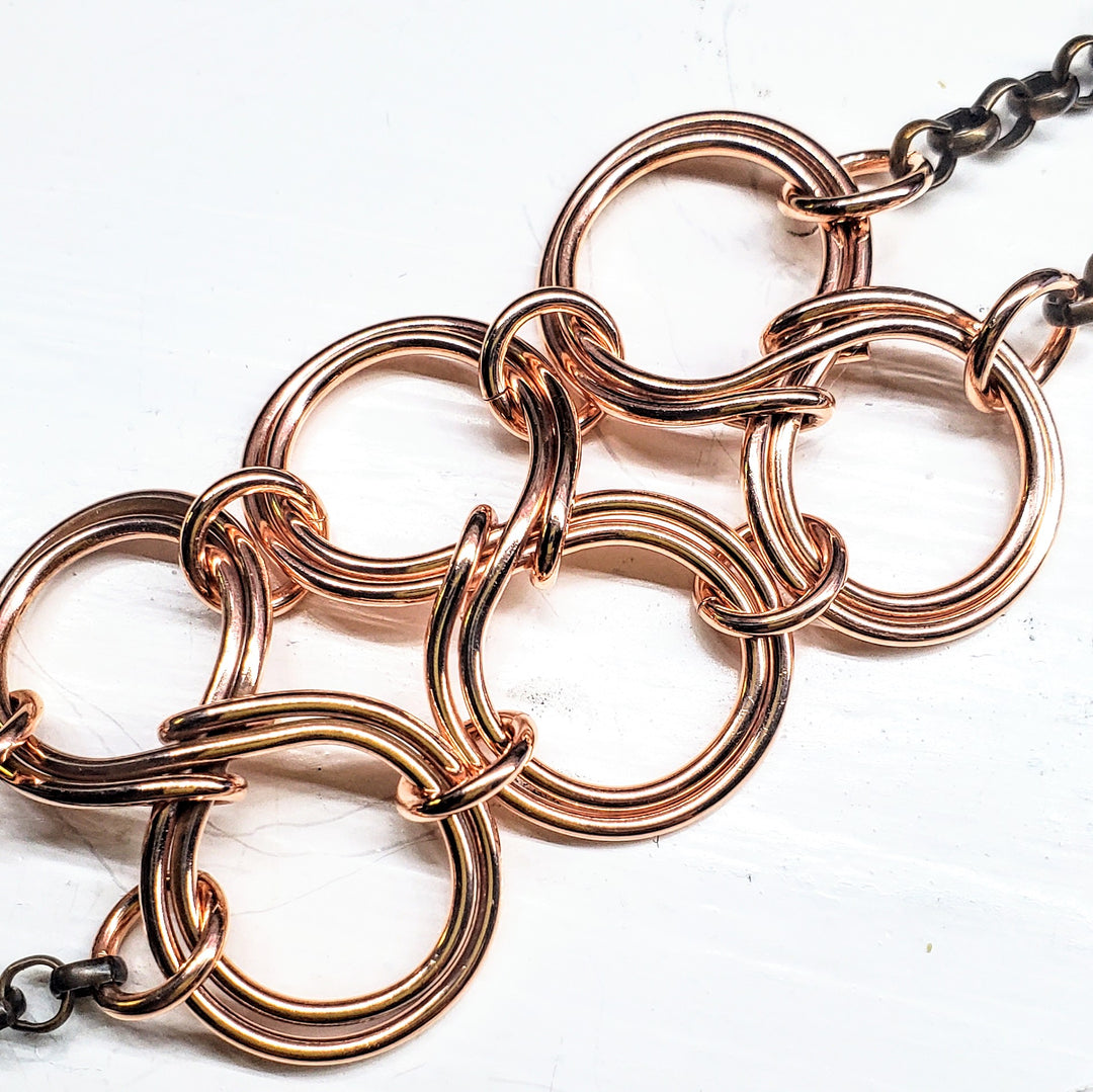 Copper Eternity Bracelet by Alexa Martha