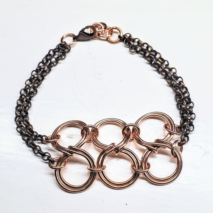 Copper Eternity Bracelet by Alexa Martha