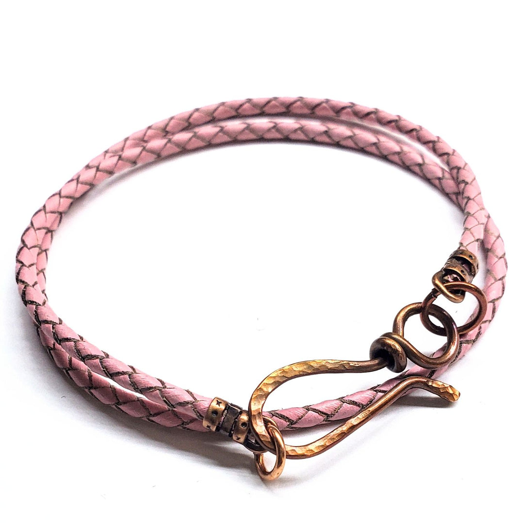 Reversible Interchangeable Copper Wire Sculpted Necklaces