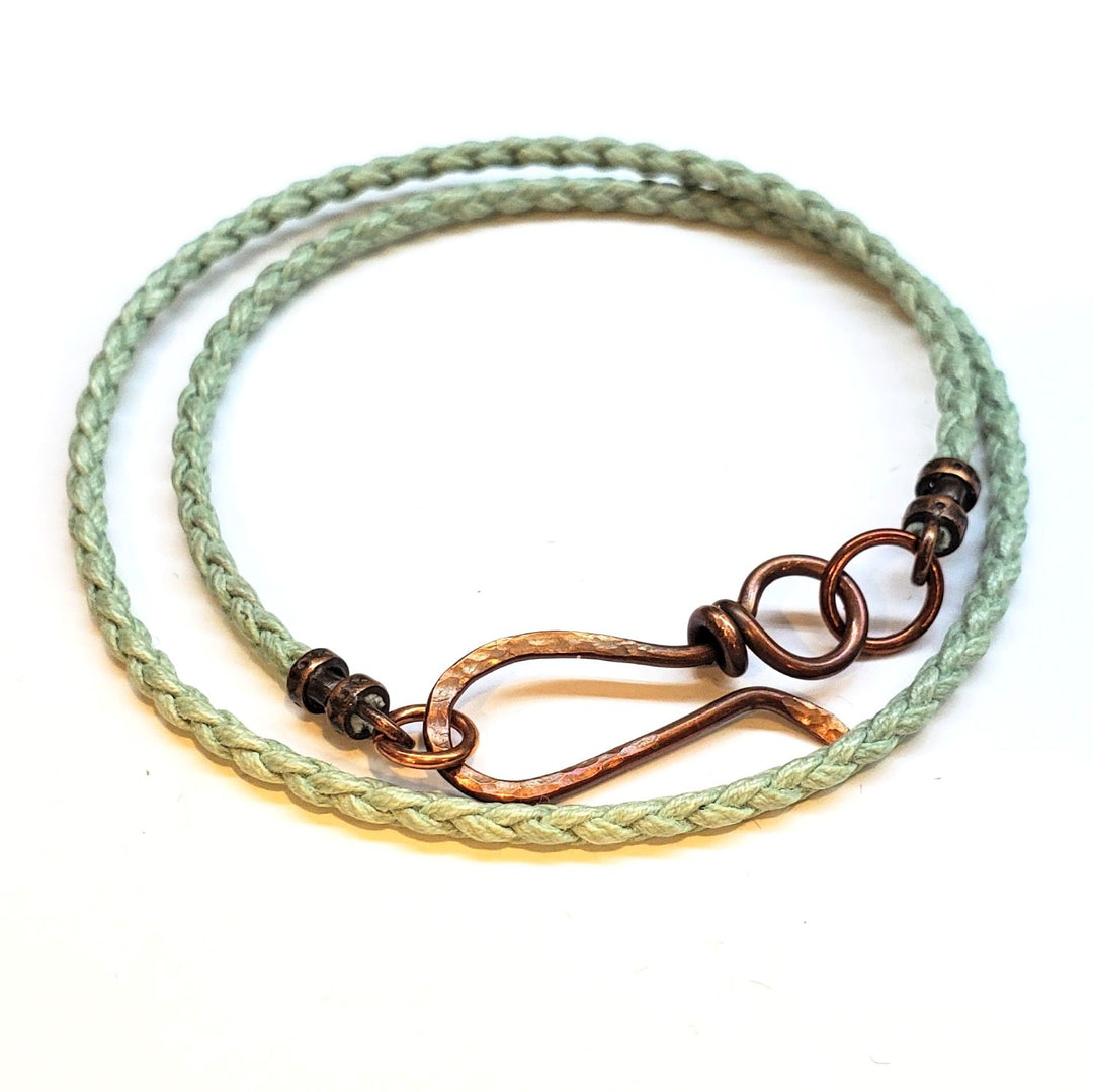 Reversible Interchangeable Copper Wire Sculpted Necklaces