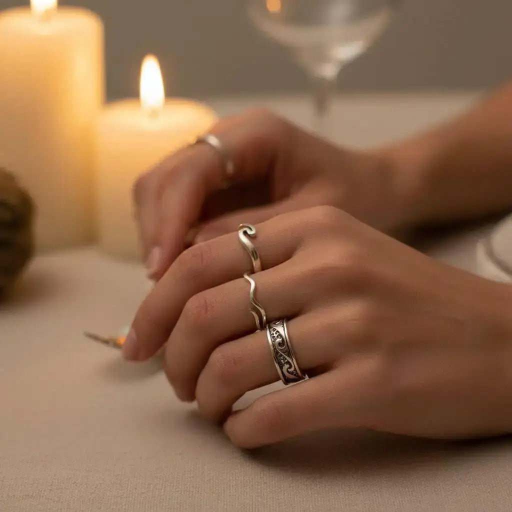 AMD1311-CAssorted Sterling Silver Pinky-Toe Band Rings &amp; WavesJewelryRing$ 54.00Alexa Martha Designs