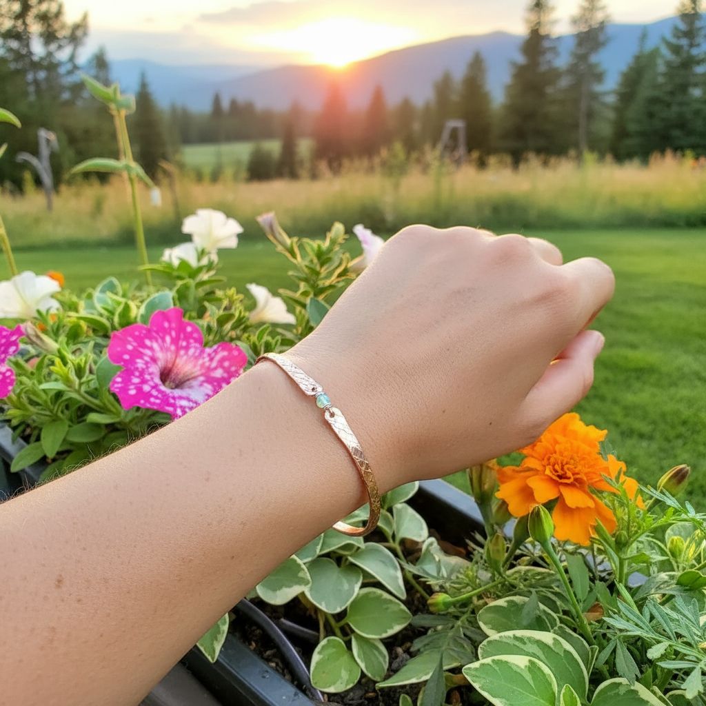 AMD1315copper brides bangle with Ethiopian opalJewelryBracelet$ 39.00Alexa Martha Designs