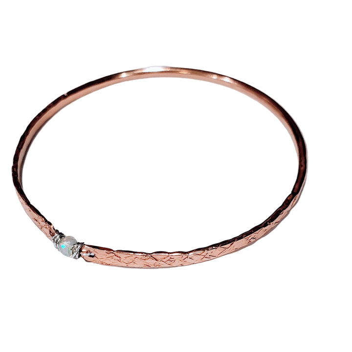 AMD1315copper brides bangle with Ethiopian opalJewelryBracelet$ 39.00Alexa Martha Designs