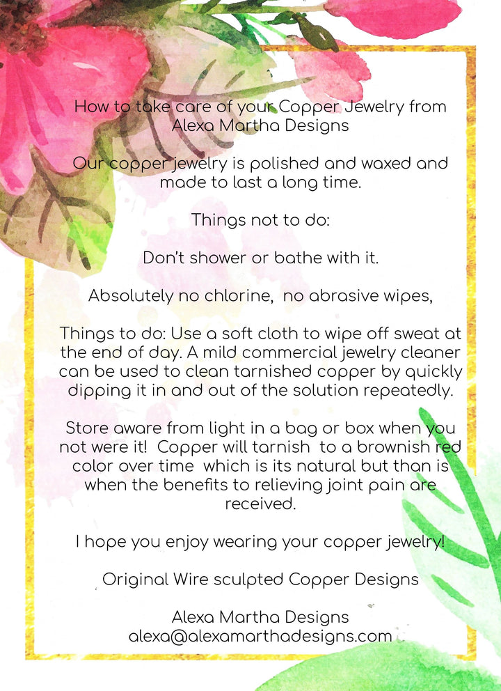 AMD1154-1XSBrides Mag Featured Textured Copper Anniversary Bangle in 4 SizesJewelryBracelet$ 29.00Alexa Martha Designs