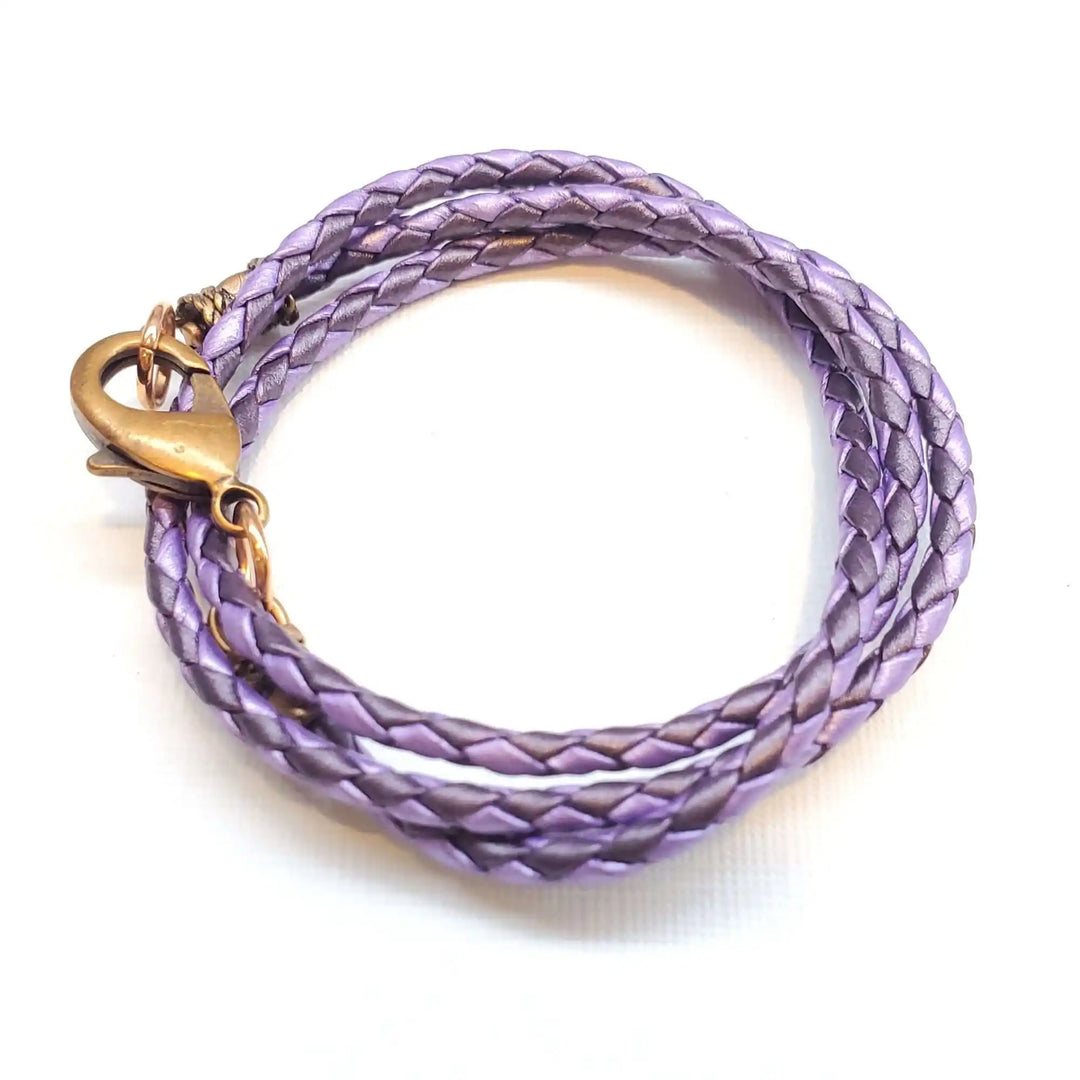 AMD1273-10Colored Bolo Leather Style Chokers | Braided Bolo LeatherJewelryNecklaces$ 33.50Alexa Martha Designs
