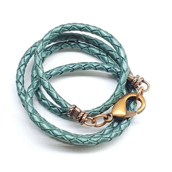 AMD1273-16Colored Bolo Leather Style Chokers | Braided Bolo LeatherJewelryNecklaces$ 33.50Alexa Martha Designs