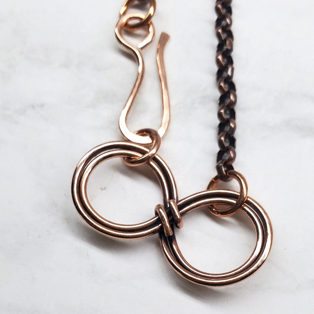 AMD1214 Copper Double Infinity Chain Bracelet For Him andJewelryBracelet$ 33.00Alexa Martha Designs