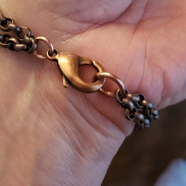 AMD1306Copper Eternity Bracelet Double Infinity Symbols Unisex 4JewelryBracelet$ 40.00Alexa Martha Designs