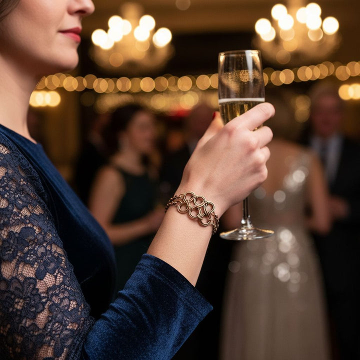 AMD1306Copper Eternity Bracelet Double Infinity Symbols Unisex 4JewelryBracelet$ 40.00Alexa Martha Designs