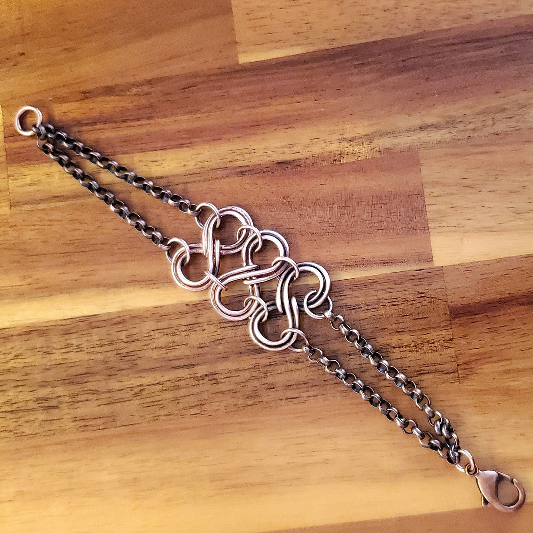 AMD1306Copper Eternity Bracelet Double Infinity Symbols Unisex 4JewelryBracelet$ 40.00Alexa Martha Designs