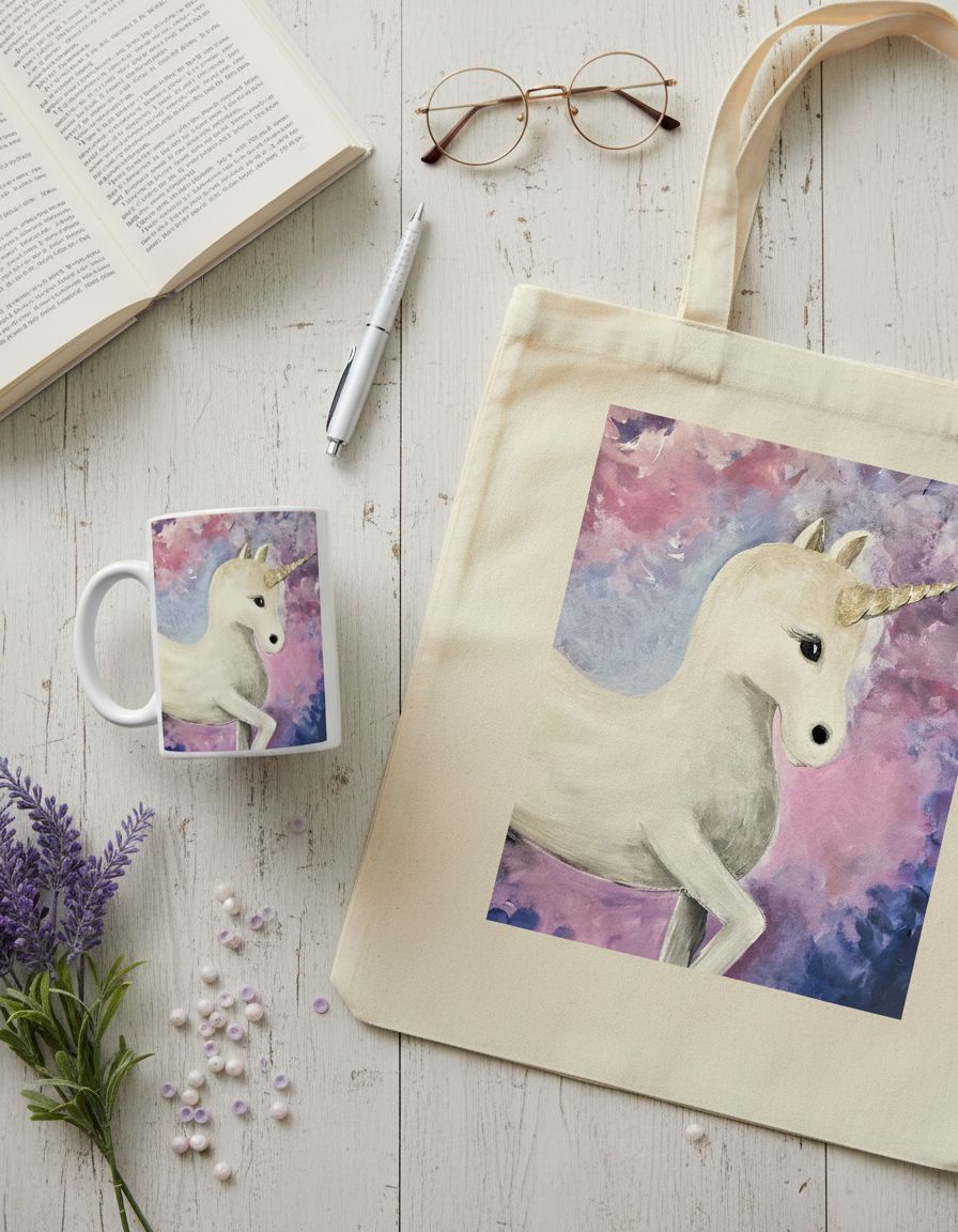 AMDP1001Digital Print of Unicorn Colt in the Purple MistPrintsAcrylic Painting$ 55.00Alexa Martha Designs