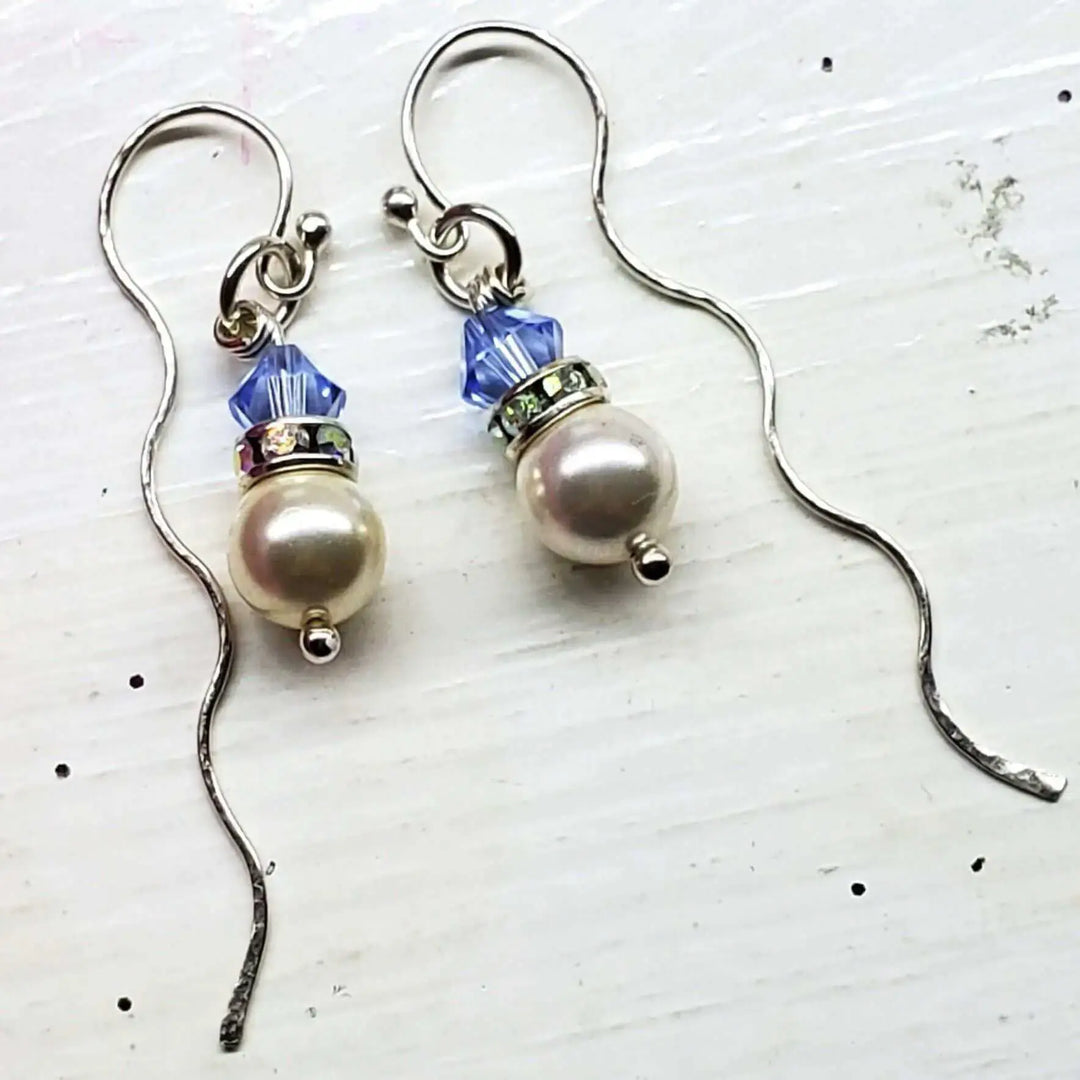 AMD1301-5Innovative 925 Silver Swarovski Crystal Pearl Ear ThreadersJewelryEarrings$ 48.00Alexa Martha Designs