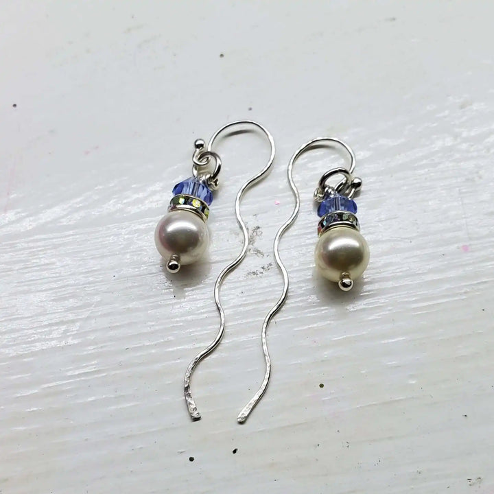 AMD1301-5Innovative 925 Silver Swarovski Crystal Pearl Ear ThreadersJewelryEarrings$ 48.00Alexa Martha Designs