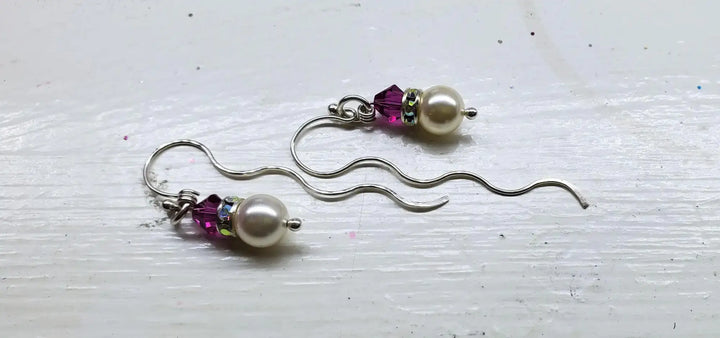 AMD1301-5Innovative 925 Silver Swarovski Crystal Pearl Ear ThreadersJewelryEarrings$ 48.00Alexa Martha Designs