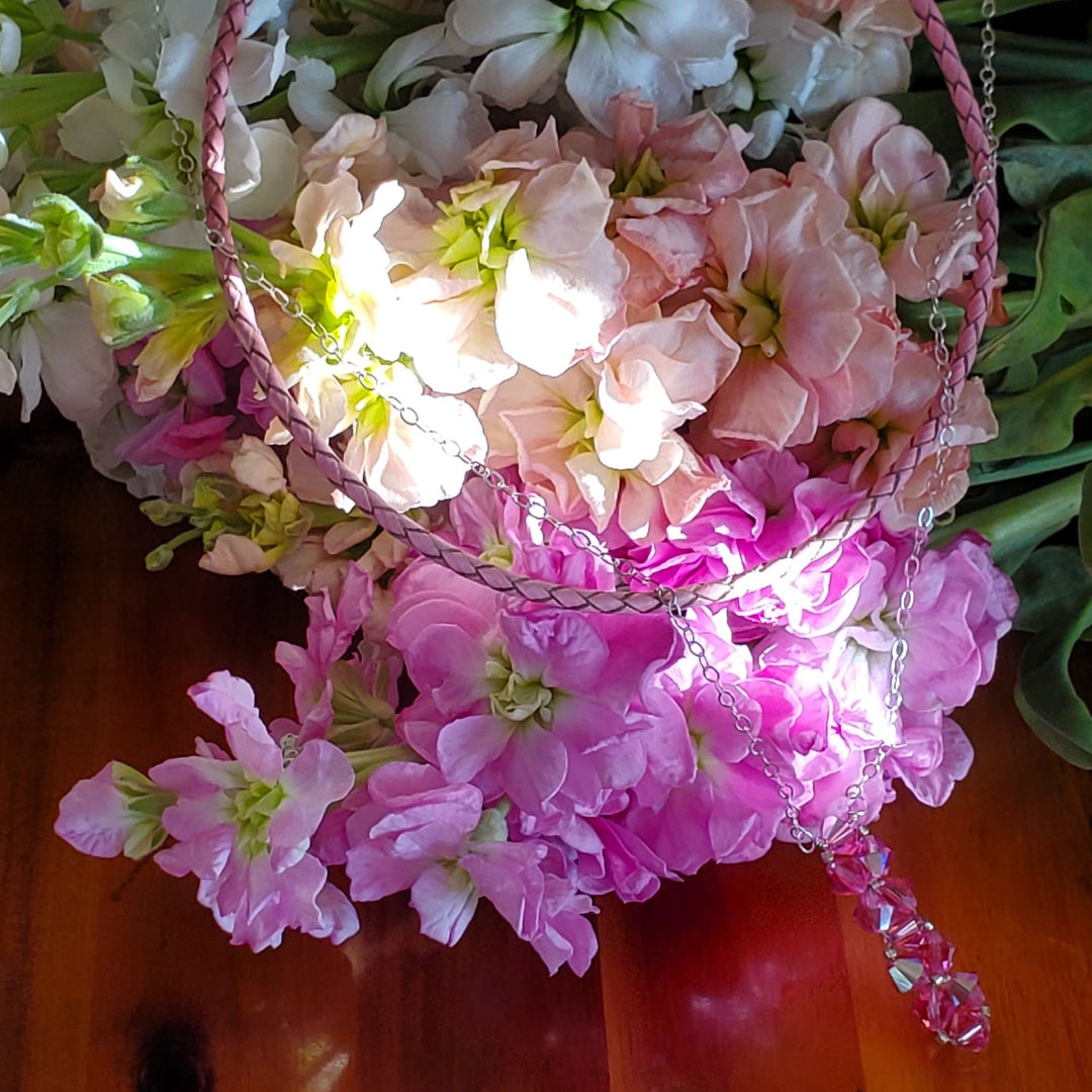 AMD1279-323mm Leather Snap Off Choker - Handmade & StylishJewelryNecklace$ 69.00Alexa Martha Designs