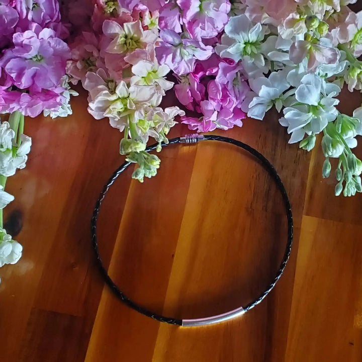 AMD1279-323mm Leather Snap Off Choker - Handmade &amp; StylishJewelryNecklace$ 69.00Alexa Martha Designs