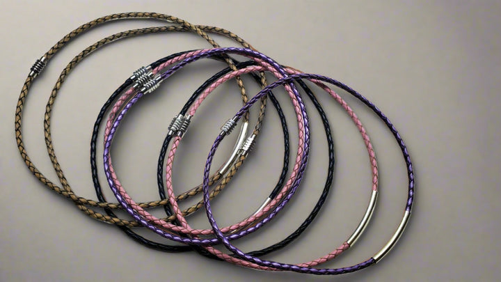 AMD1279-323mm Leather Snap Off Choker - Handmade & StylishJewelryNecklace$ 69.00Alexa Martha Designs